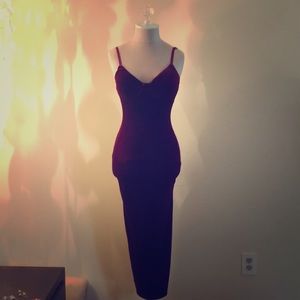 JLuxe Label Wine Color Bodycon- Zoom in!